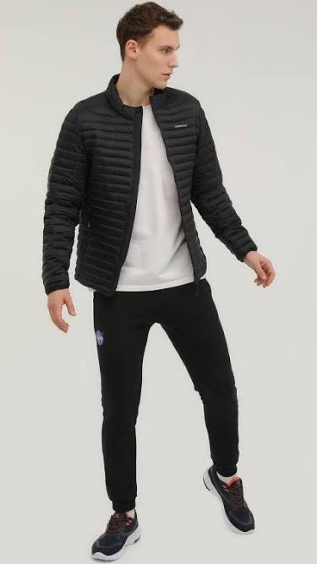 Lumberjack SN21 Perry Coat Siyah Mont
