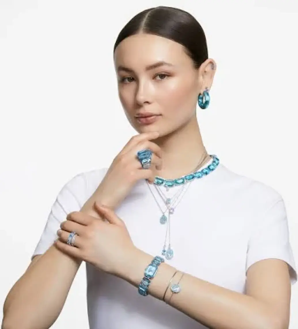 Swarovski 5630840 Swarovski Kol Saati Millenia:jew Wat Aqua/sts 5630840