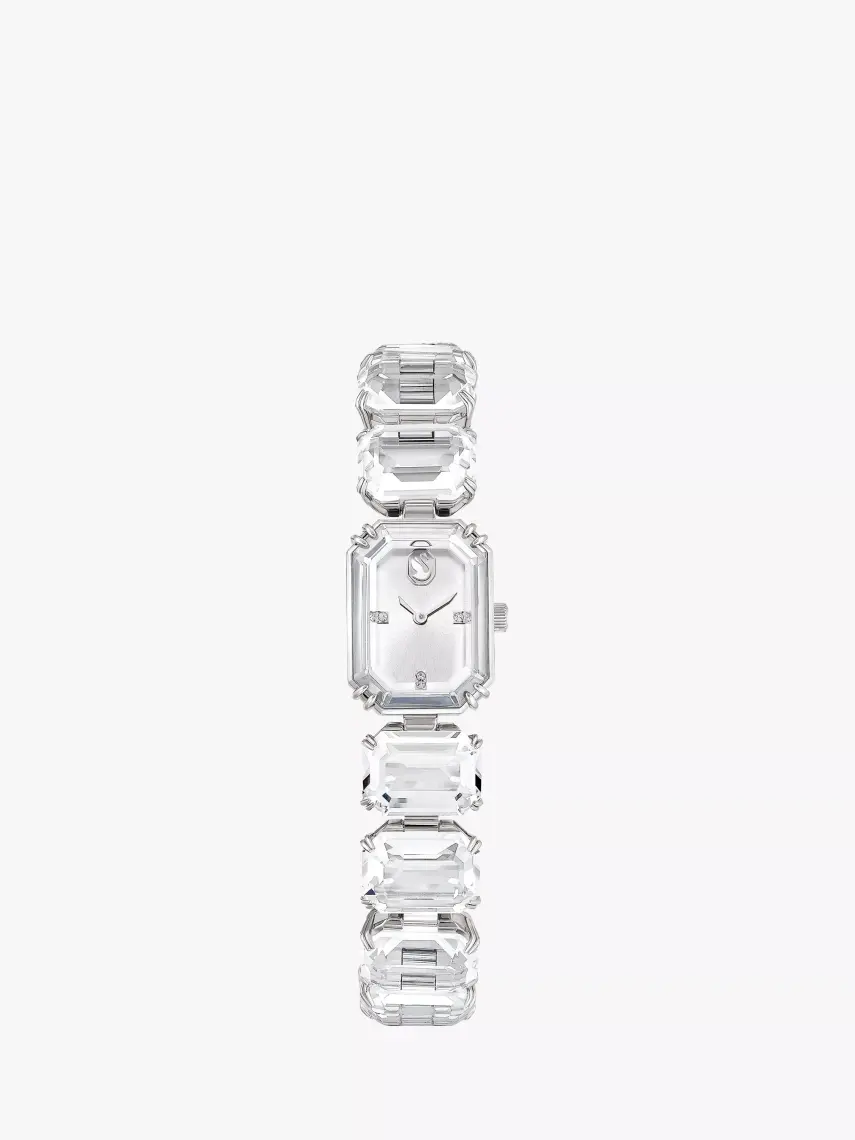 Swarovski Kadın Kol Saati - Şık Tasarım, Pilli Quartz Mekanizma, Çelik Kasa ve Metal Kordon, 5 ATM Suya Dayanıklılık