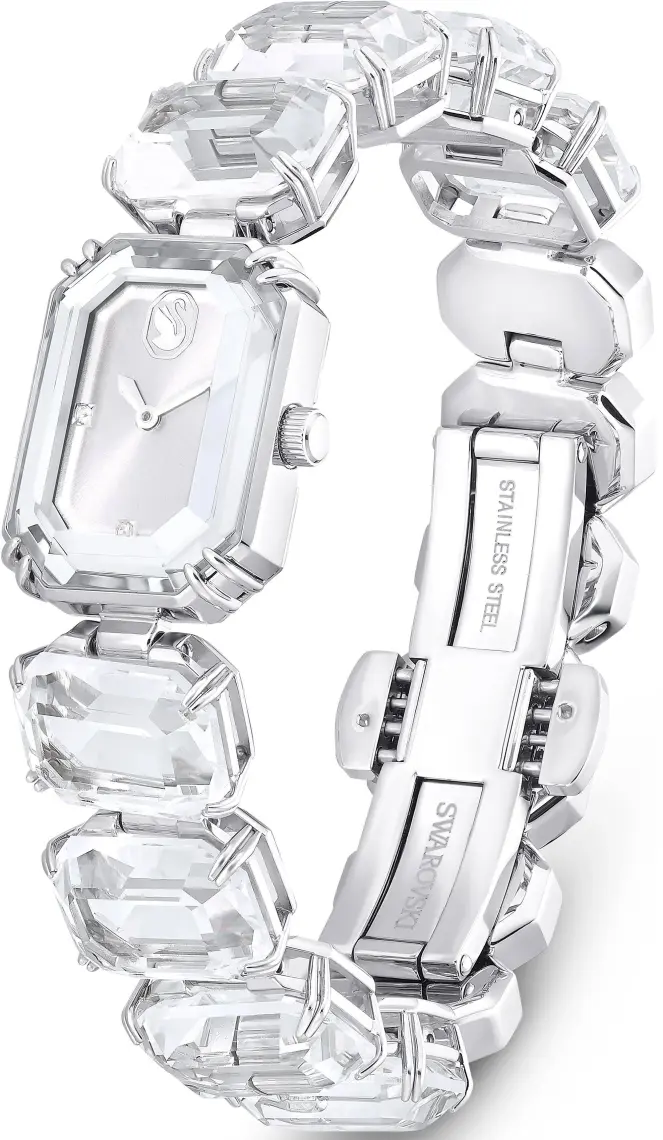 Swarovski Kadın Kol Saati - Şık Tasarım, Pilli Quartz Mekanizma, Çelik Kasa ve Metal Kordon, 5 ATM Suya Dayanıklılık