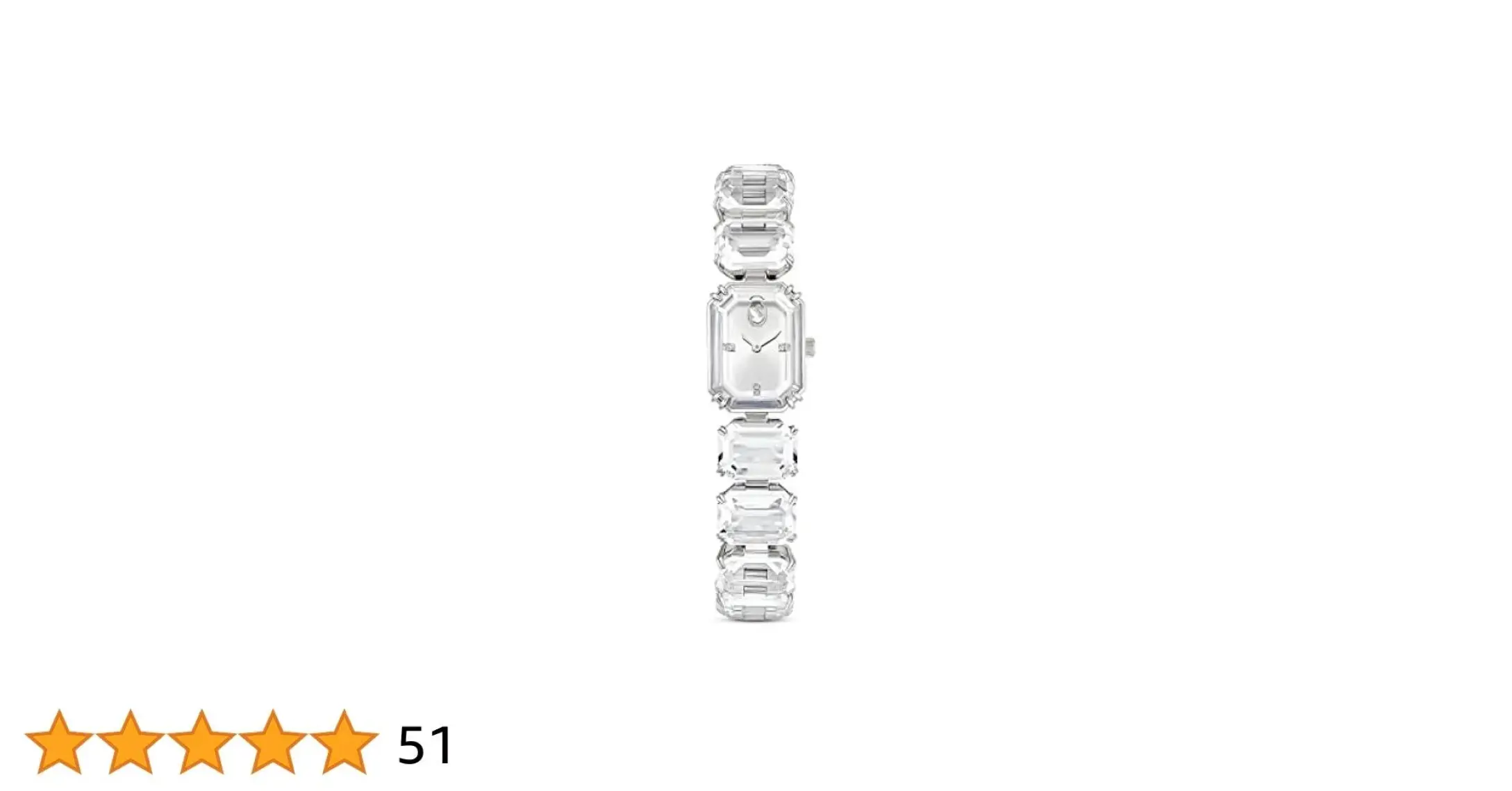 Swarovski Kadın Kol Saati - Şık Tasarım, Pilli Quartz Mekanizma, Çelik Kasa ve Metal Kordon, 5 ATM Suya Dayanıklılık