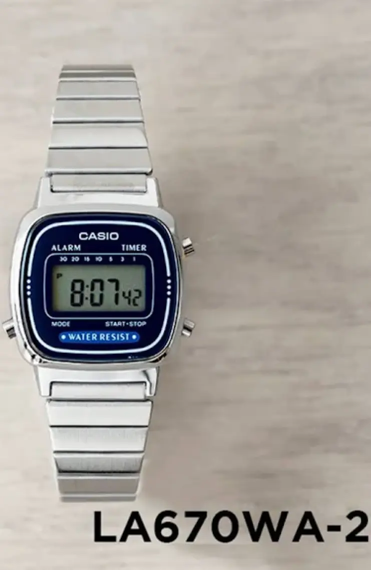 Casio Kadın Kol Saati Retro LA670WA-2DF