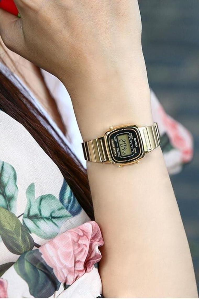 La670wga-1df Retro Gold Dijital Kol Saati