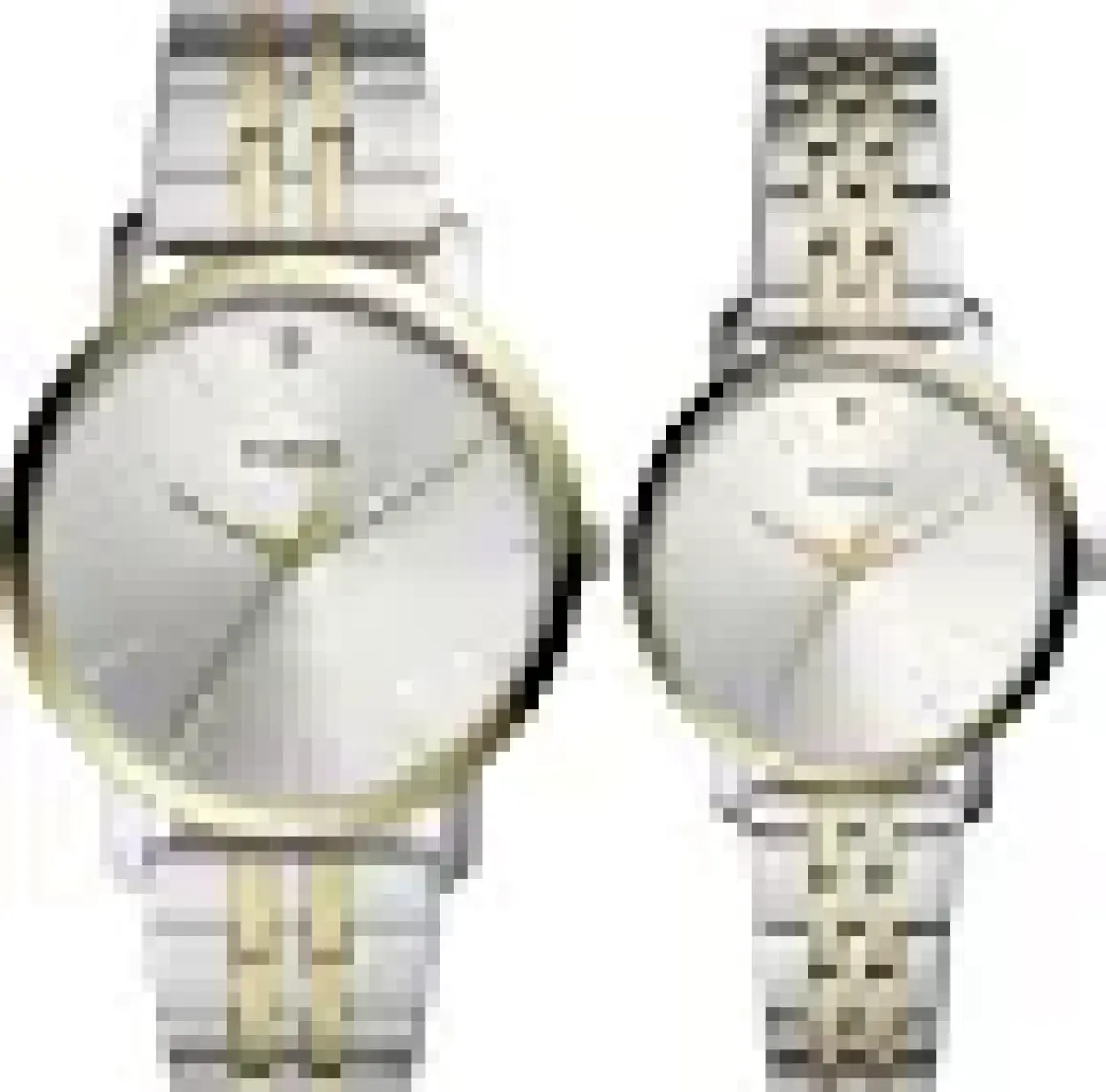 Fossil FBQ2467SET Kadın Kol Saati ve Erkek Kol Saati
