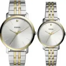 Fossil FBQ2467SET Kadın Kol Saati ve Erkek Kol Saati