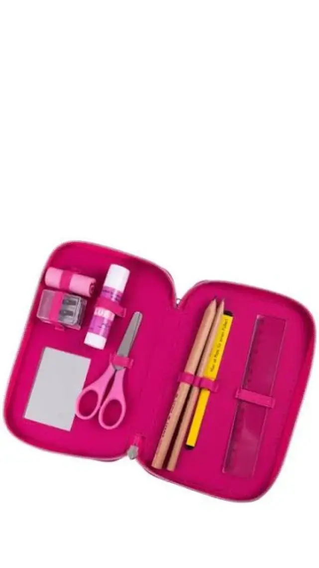 Top Model Alpaka 3 Fermuarlı Kalem Kutusu 410356