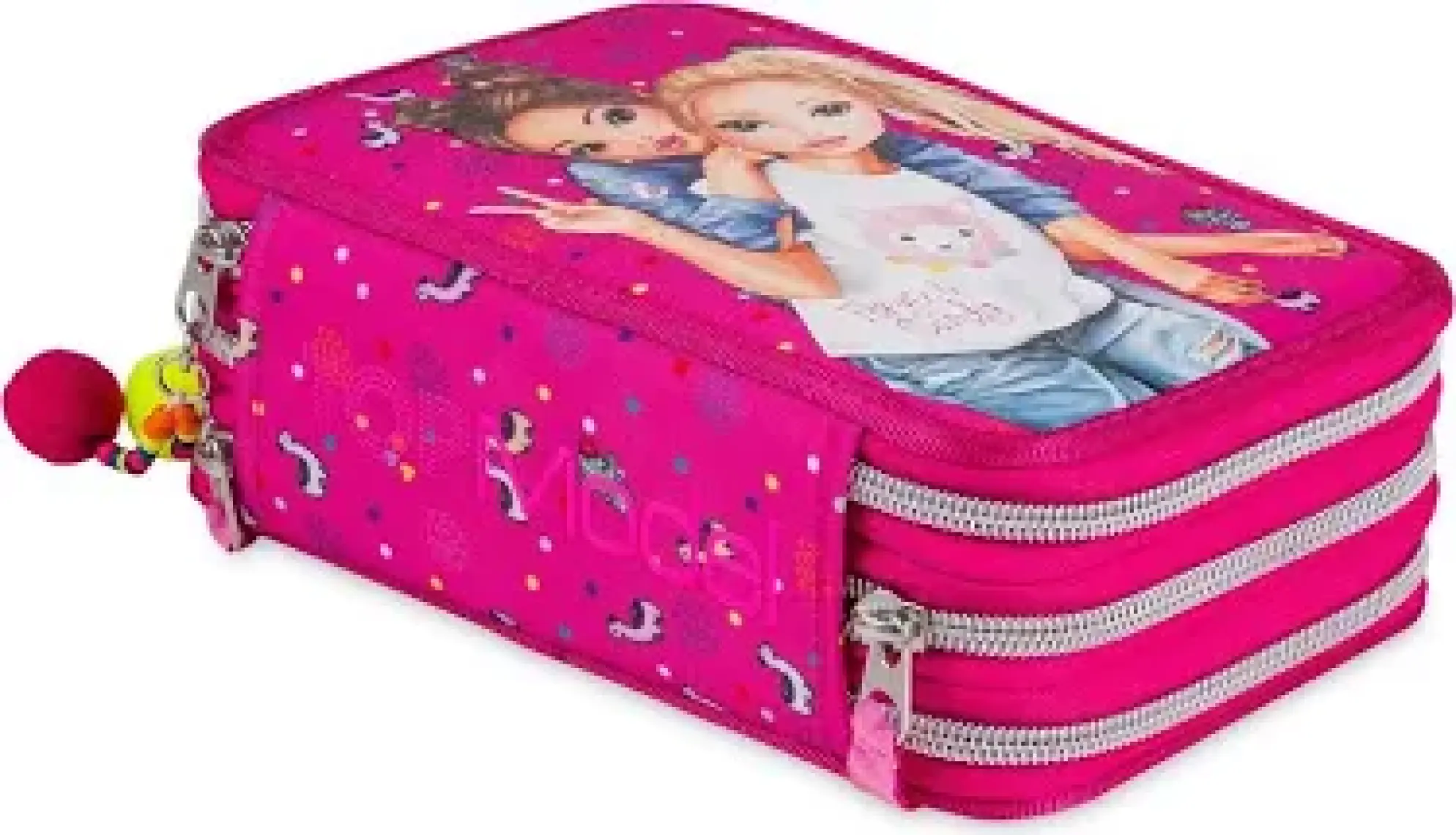 Top Model Alpaka 3 Fermuarlı Kalem Kutusu 410356