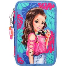 Top Model Tropical 3 Fermuarlı Kalem Kutusu 10421