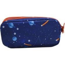 Muggle 2 Bölmeli Galaxy Kalem Çantası Lacivert (MU-0891)