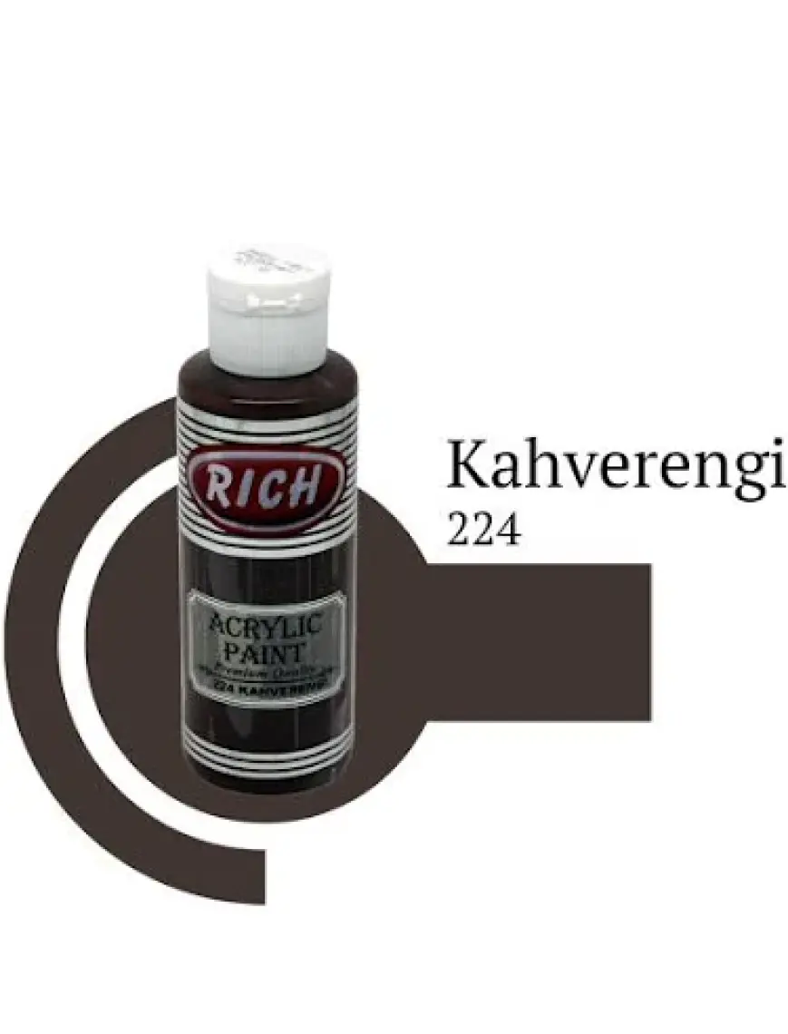 Era Rich Master Acrylic Akrilik Boya 224 Kahverengi 120 cc