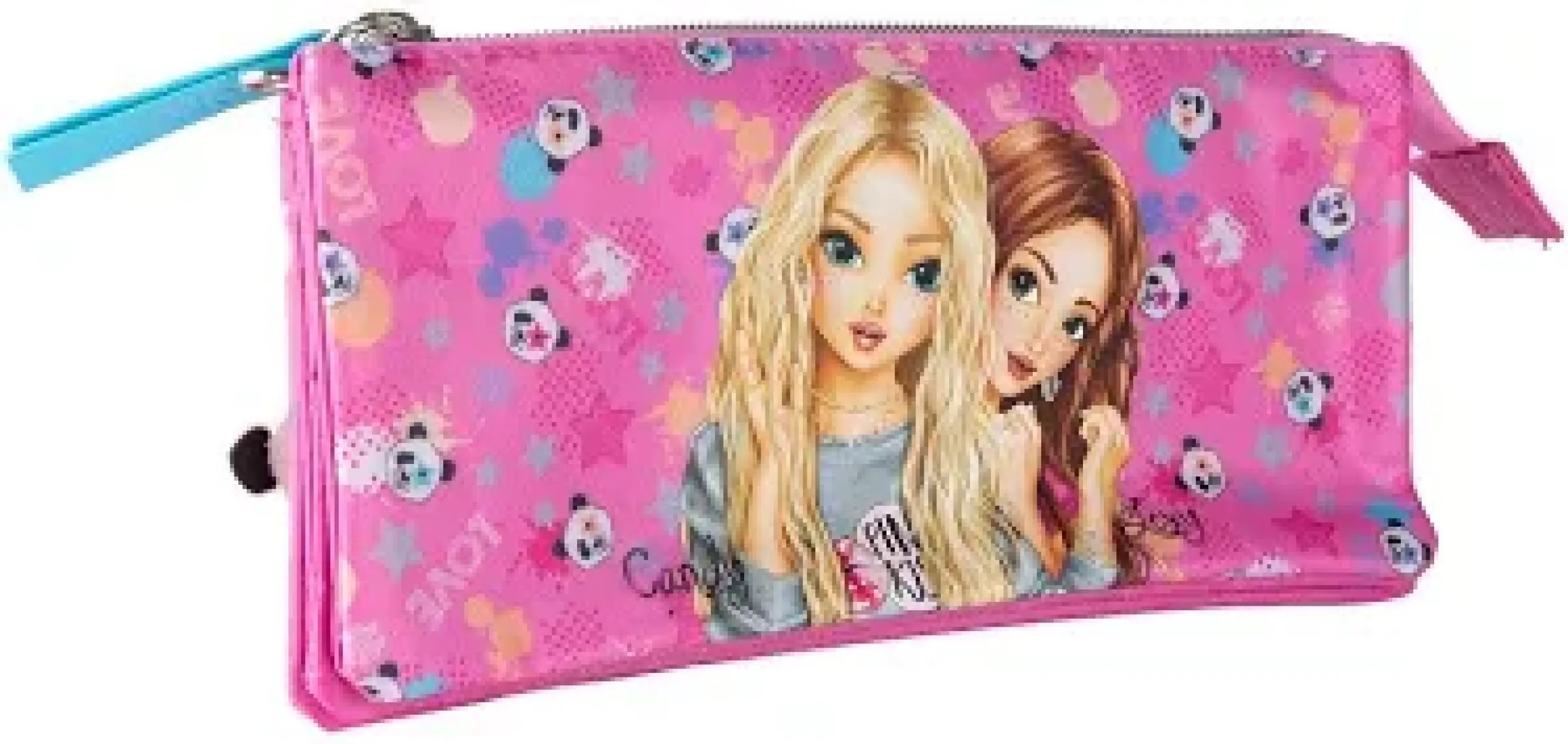 Top Model 10619 3 Bölmeli Panda Kalemlik