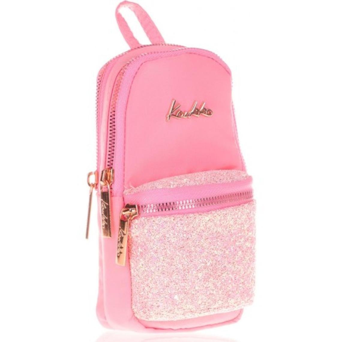 Kaukko Bright Rose Taşlı Junior Bag Çanta Şekilli Kalem Çantası