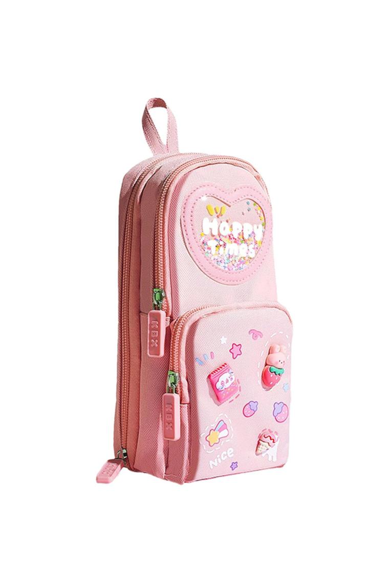 Ally Kawaii Büyük Kapasiteli Tuval Kalem Çantası Kızlar Için Kılıf Tutucu Kutusu