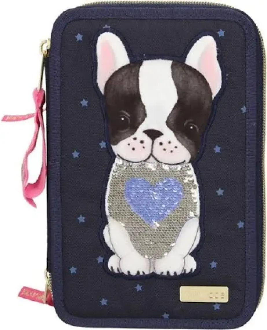 Top Model Köpekli Dolu Kalemlik