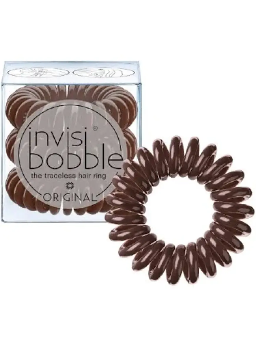 Invisibobble Original Pretzel Brown 3'lü Saç Tokası