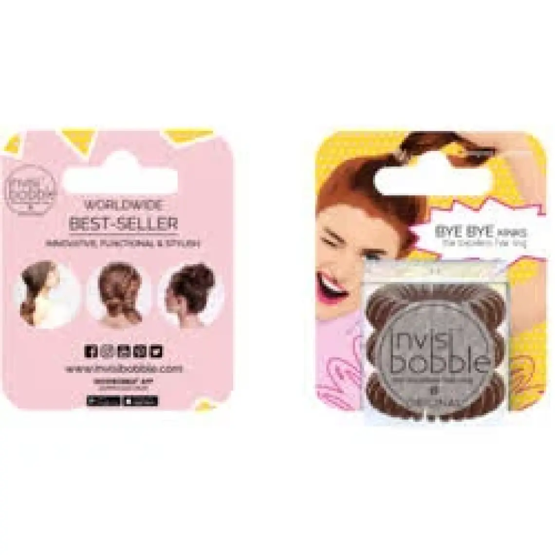 Invisibobble Original Pretzel Brown 3'lü Saç Tokası