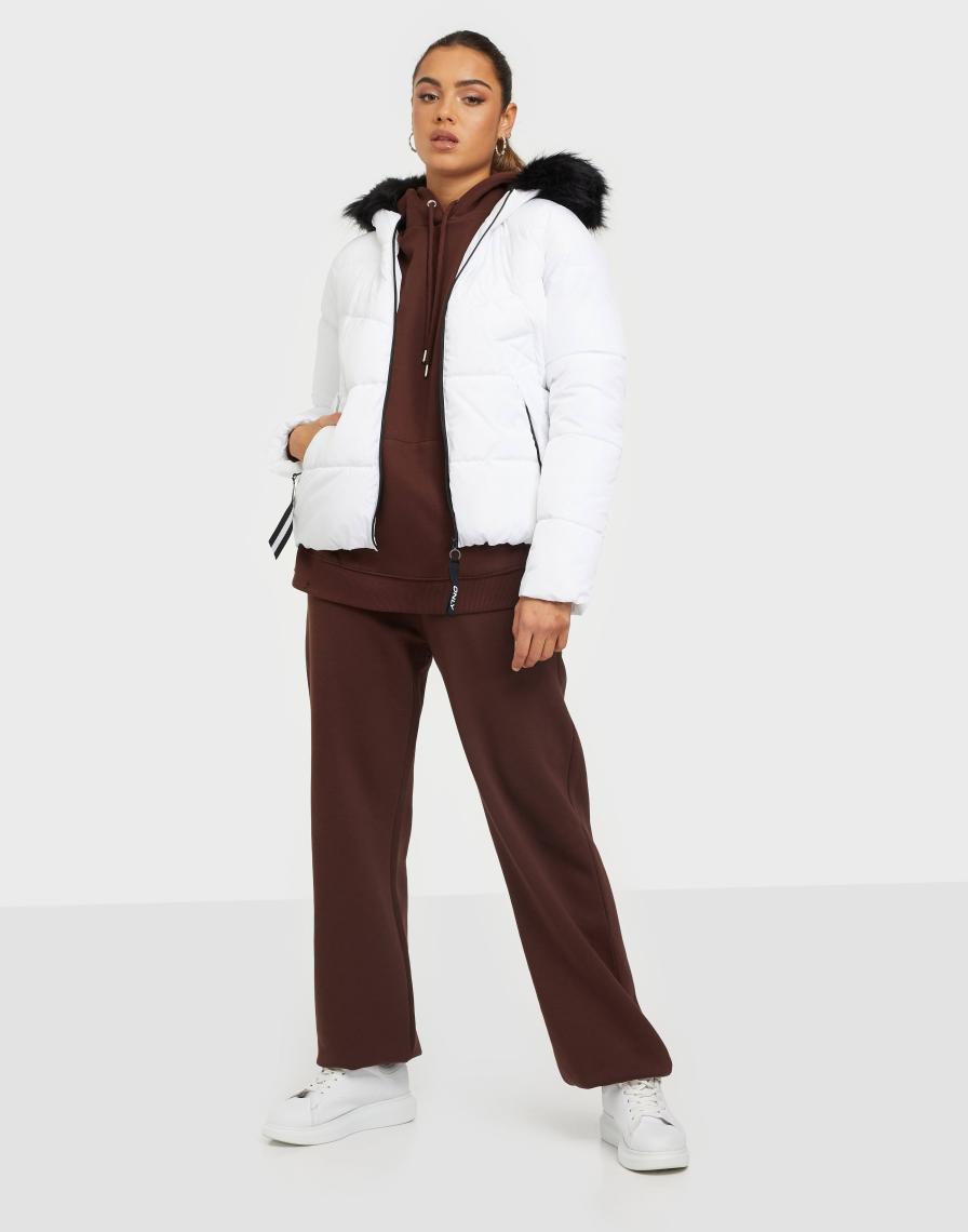 Only Monica Short Kadın Beyaz Mont