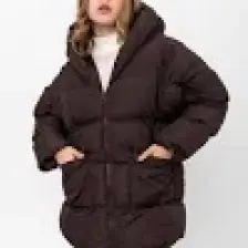Pastelastore Kadın Kapüşonlu Cepli Oversize Yarasa Şişme Mont 2107