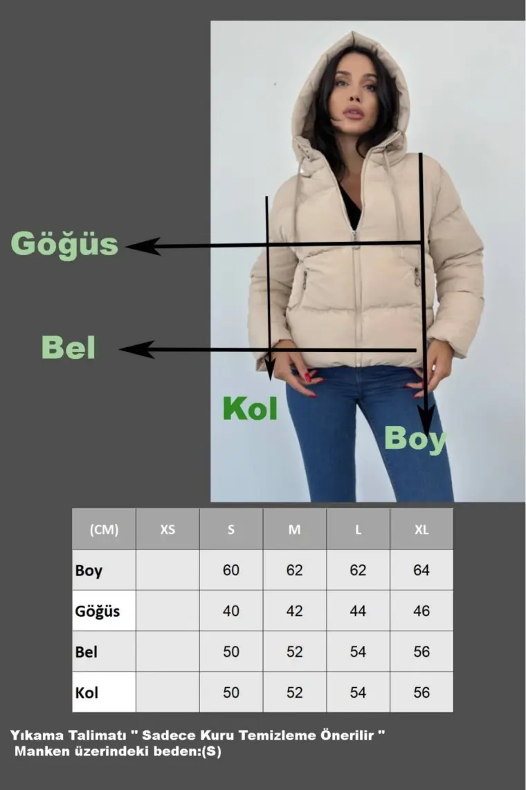 Weyeze Kapüşonlu Şişme Mont AC-Y50230LNW