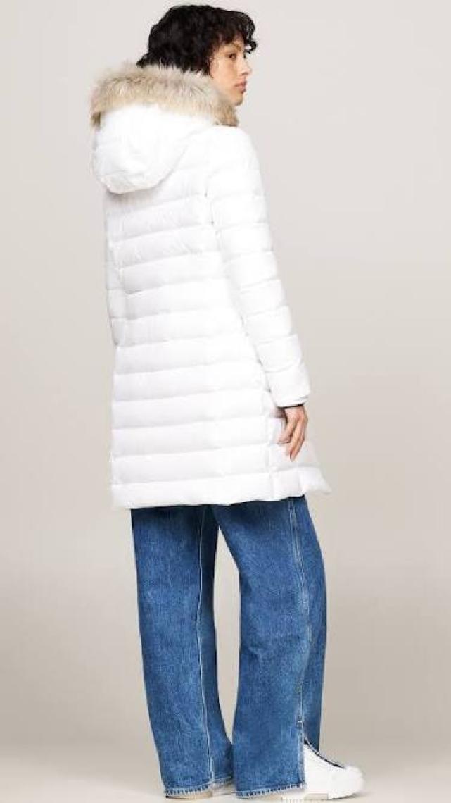 Tommy Hılfıger Tjw Essentıal Hooded Down Coat Mont