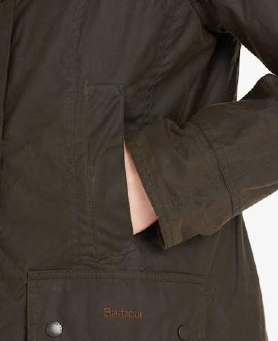 Barbour Classic Beadnell Yağlı Ceket OL71 Olive