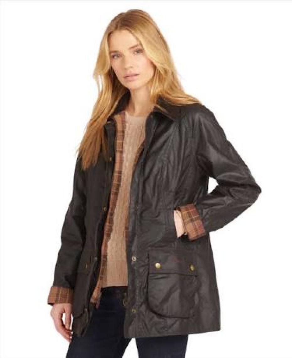 Barbour Classic Beadnell Yağlı Ceket OL71 Olive