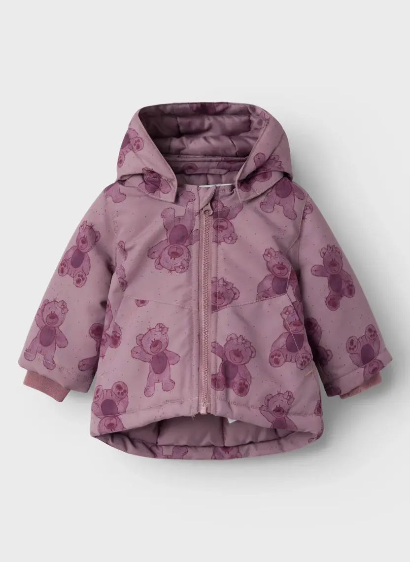 Name It Gül Kurusu Kadın Mont Nbfmaxı Jacket Teddy