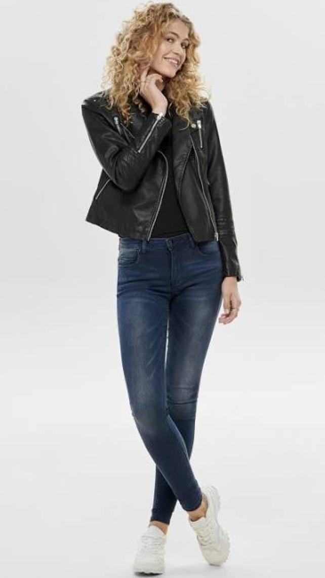 only kadın onlgemma faux leather biker otw noos 15153079
