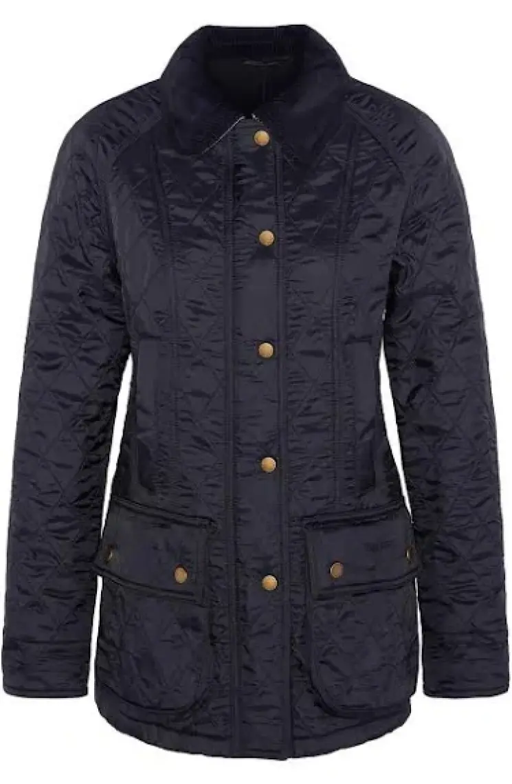 Barbour Beadnell Polar Kapitone Ceket BK91 Black