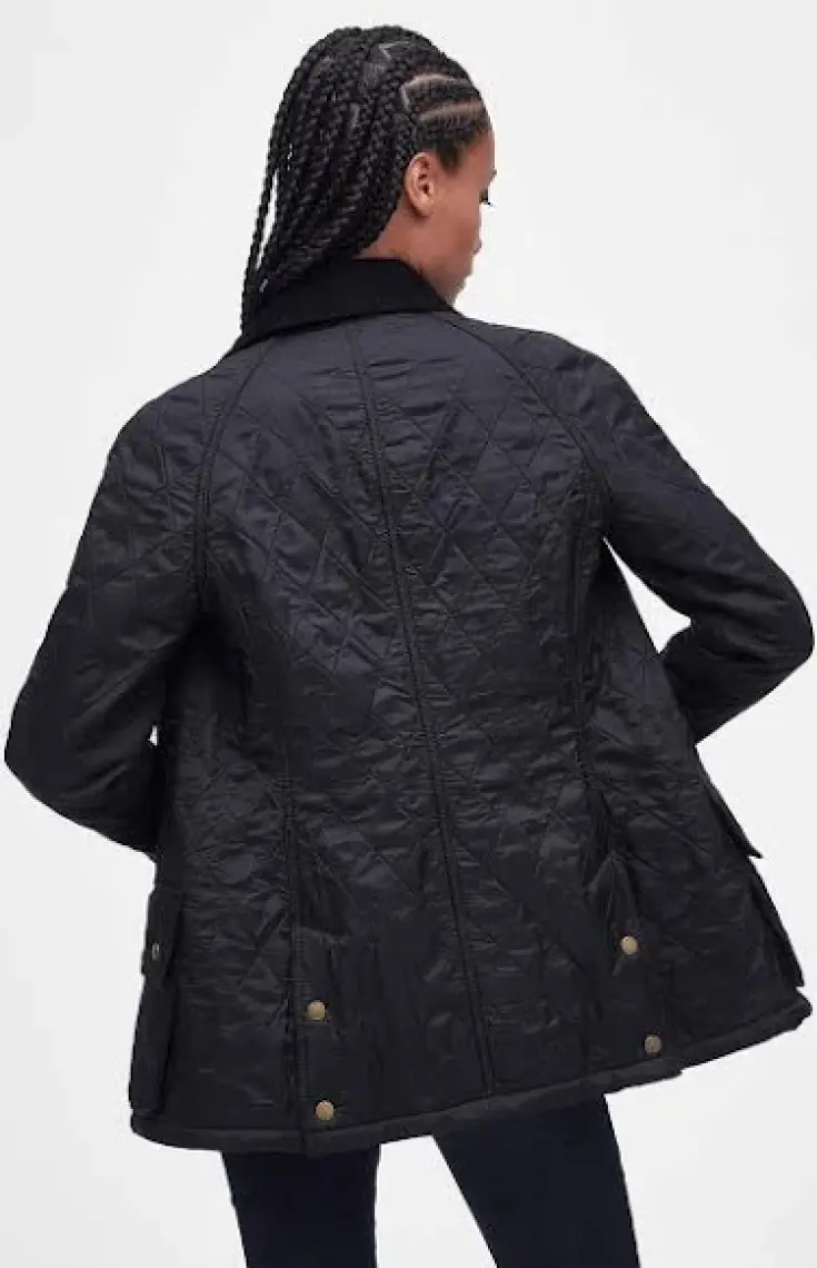 Barbour Beadnell Polar Kapitone Ceket BK91 Black