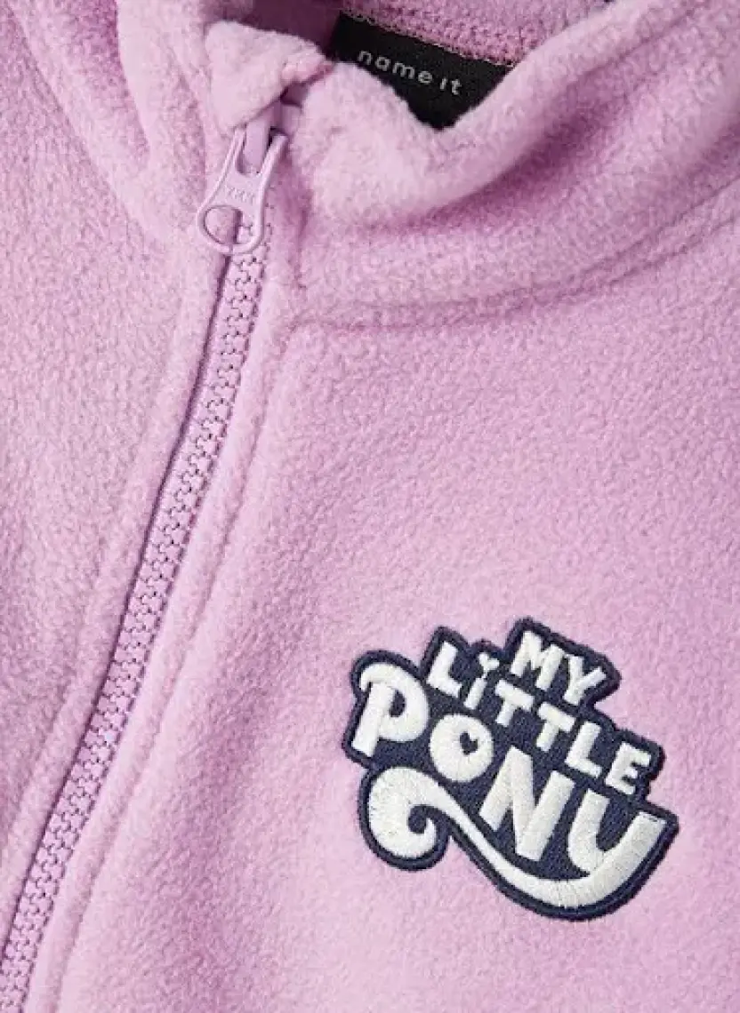 Name It Pembe Kadın Mont Nmfjalana Mlp Fleece Cplg