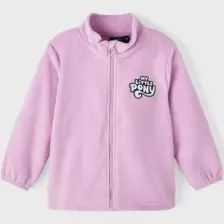 Name It Pembe Kadın Mont Nmfjalana Mlp Fleece Cplg