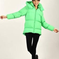 Rodi Oversize Kapüşonlu Düz Uzun Kollu Kadın Şişme Mont RD23KB020584