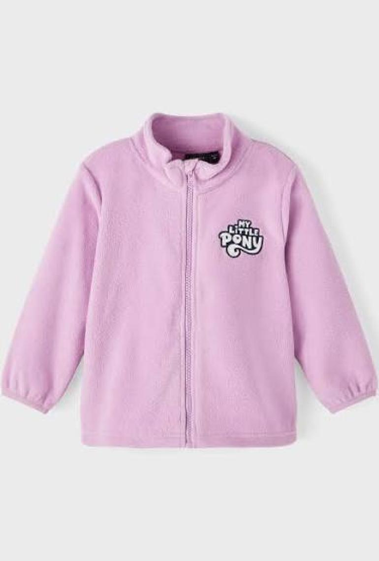 Name It Pembe Kadın Mont Nmfjalana Mlp Fleece Cplg