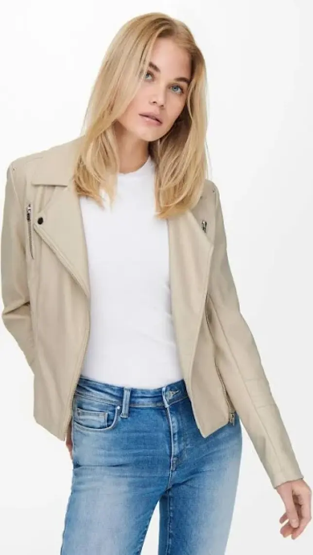 only kadın onlgemma faux leather biker otw noos 15153079