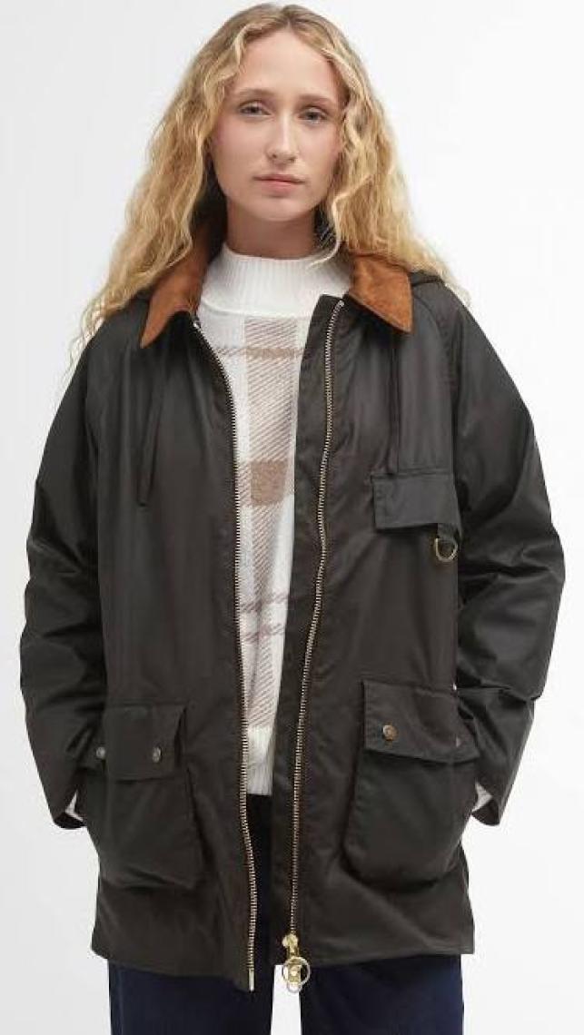 Barbour Highclere Yağlı Ceket OL71 Olive