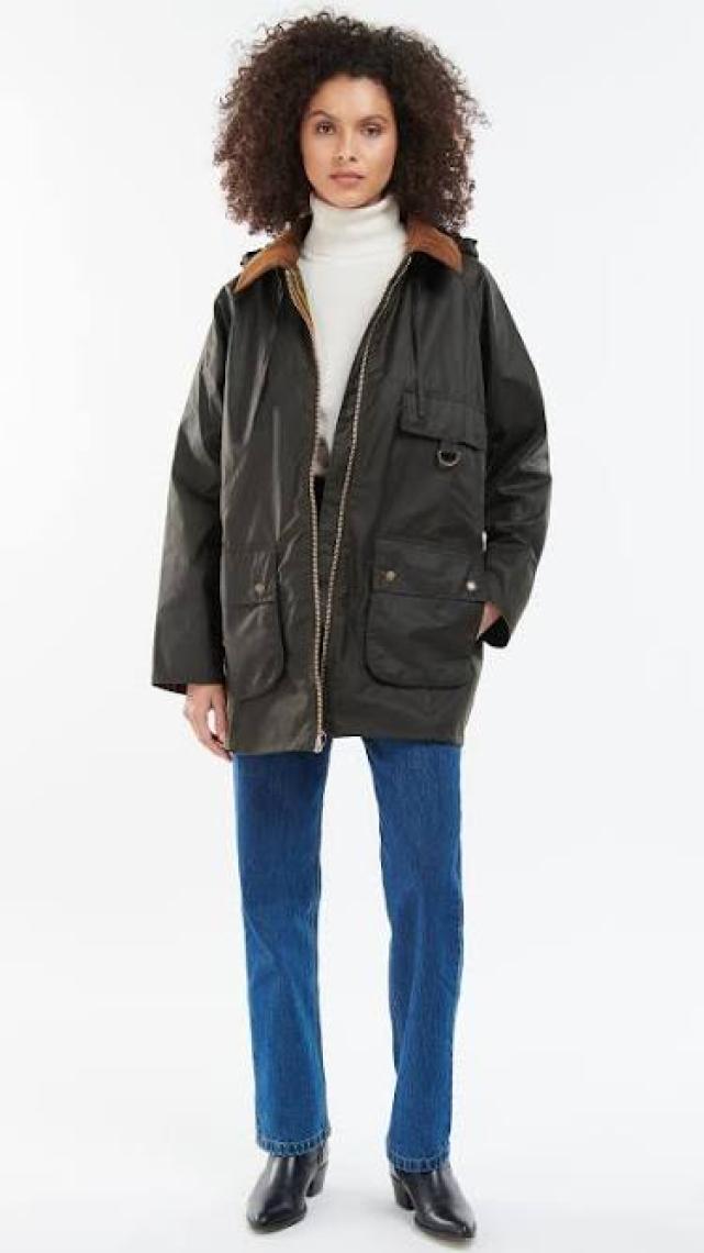 Barbour Highclere Yağlı Ceket OL71 Olive