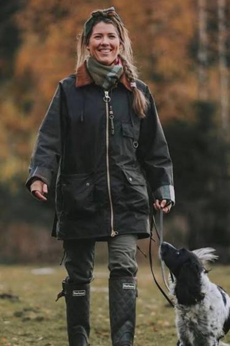 Barbour Highclere Yağlı Ceket OL71 Olive