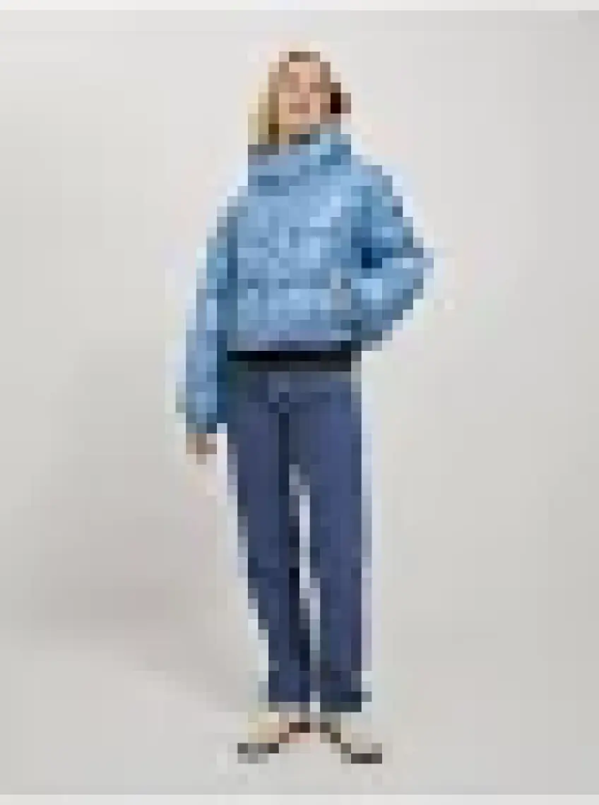 JJXX Jxpearl Kadın Mavi Mont 12236544-Blue