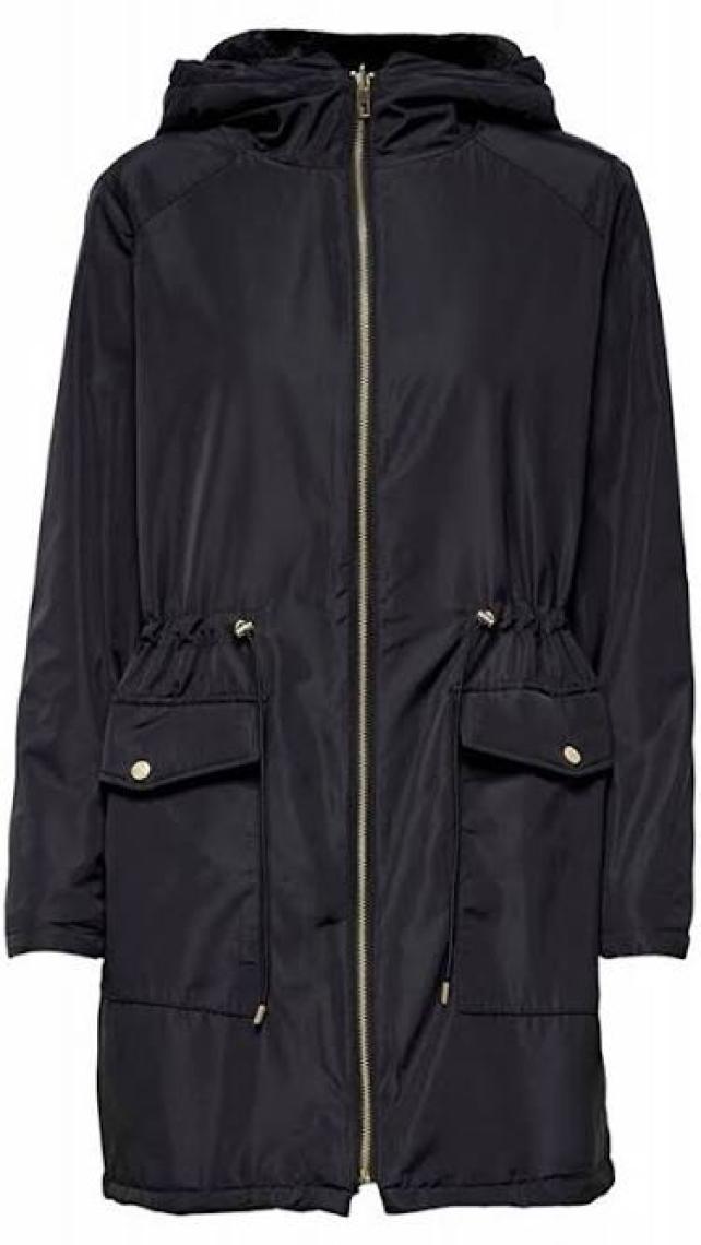 Only Kadın Black Parka