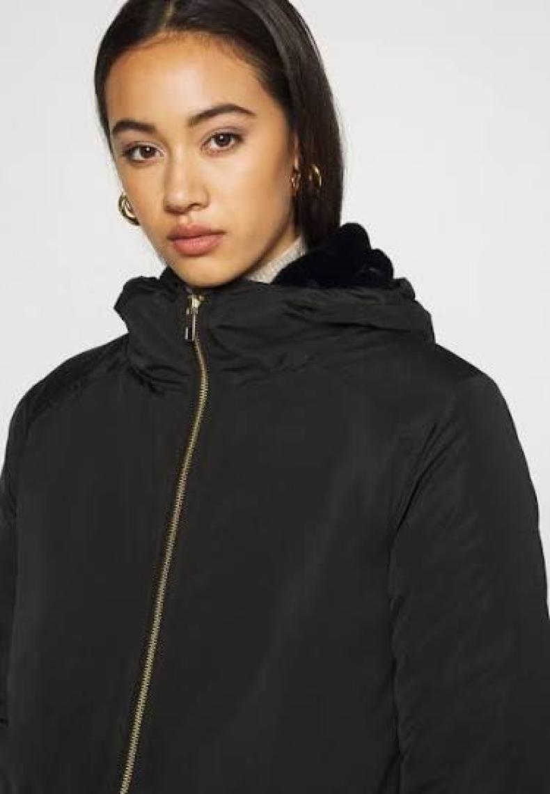 Only Kadın Black Parka