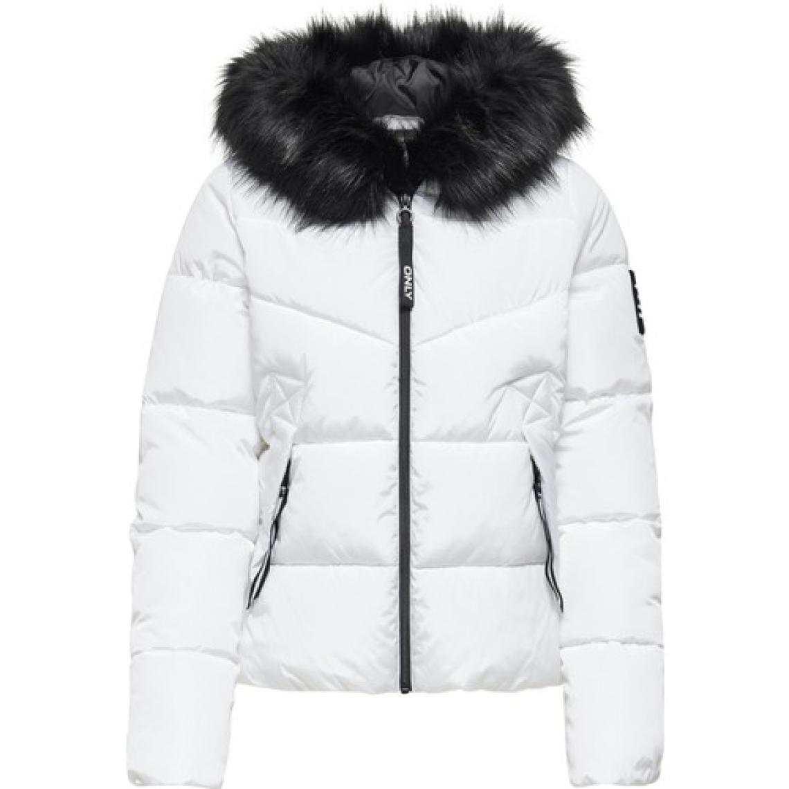 Only Monica Short Kadın Beyaz Mont