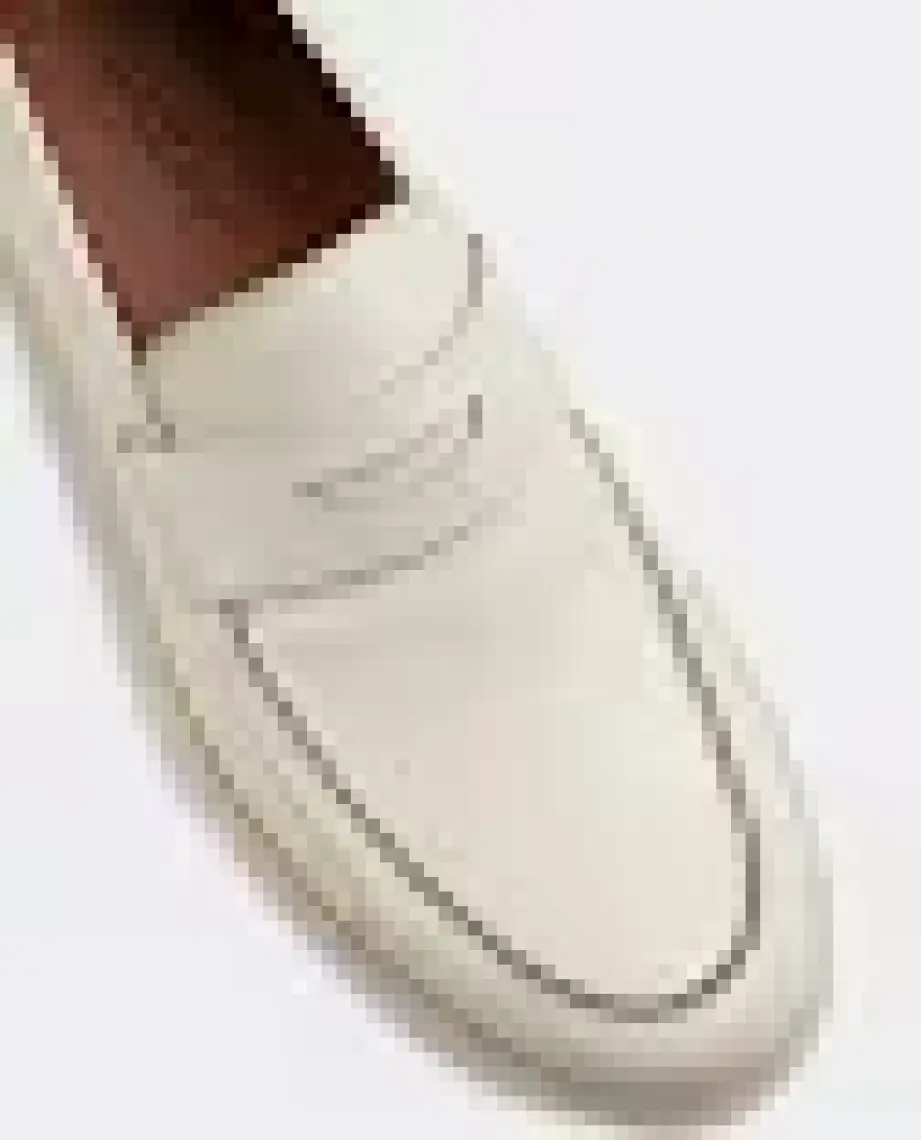 Deery Deri Bej Rengi Comfort Erkek Loafer