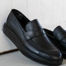 Deery Deri Gri Comfort Erkek Loafer