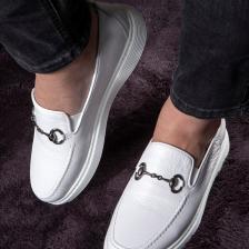 Anchor Hakiki Deri Erkek Günlük Ayakkabı, Loafer Ayakkabı, Hafif Ayakkabı, Yazlık Ayakkabı