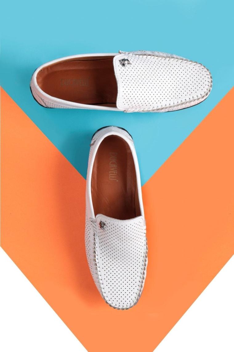 Fruga Hakiki Deri Erkek Günlük Ayakkabı, Loafer Ayakkabı, Hafif Ayakkabı, Deri Loafer Ayakkabı