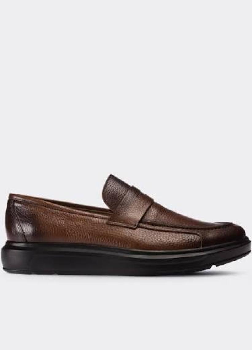 Deery Deri Kahverengi Comfort Erkek Loafer