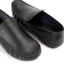 Attic Hakiki Deri Erkek Günlük Ayakkabı , Rok Loafer Ayakkabı Siyah