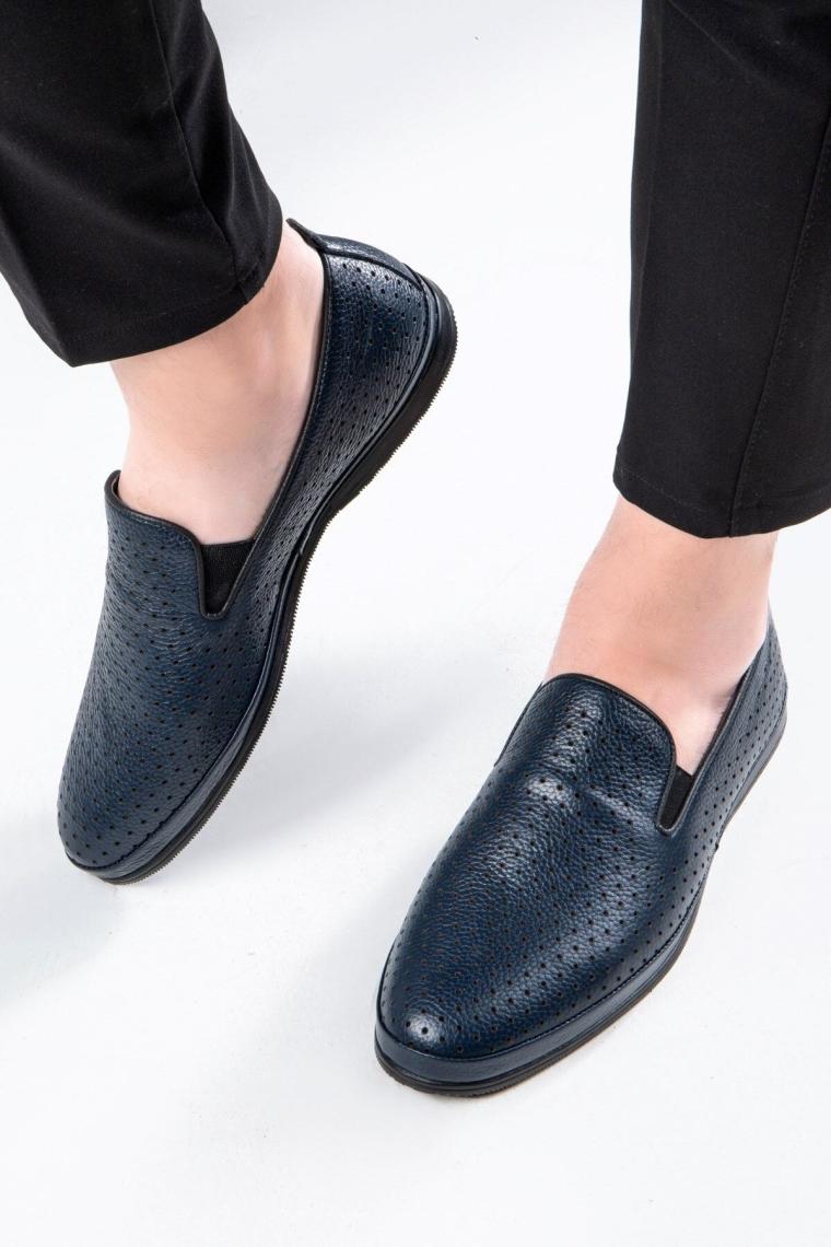 Komba Hakiki Deri Comfort Ortopedik Erkek Günlük Ayakkabı, Baba Ayakkabısı Ortopedik Loafer Ayakkabı