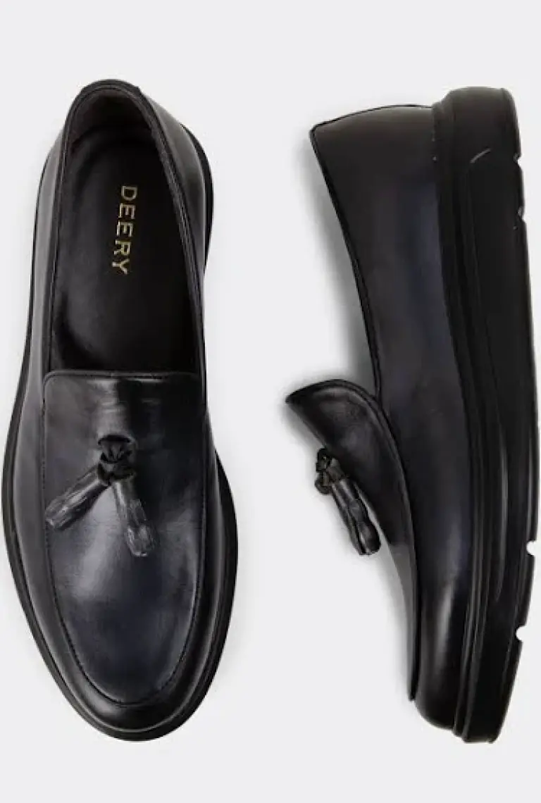 Deery  Antrasit Comfort Erkek Loafer - 01840MANTP01